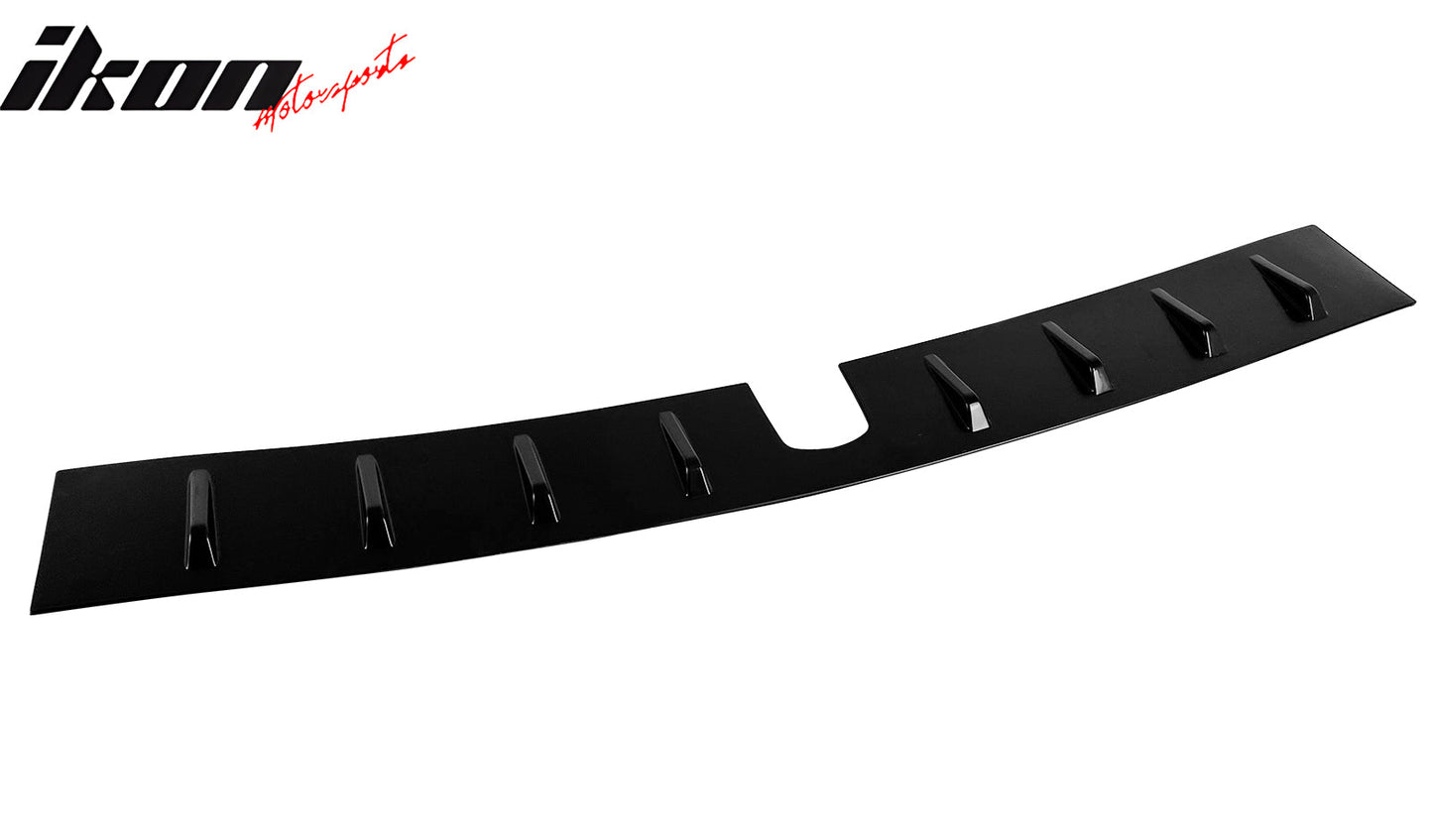 2022-2025 Subaru WRX D2 Style Matte Black Rear Roof Spoiler ABS