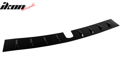 2022-2025 Subaru WRX D2 Style Matte Black Rear Roof Spoiler ABS