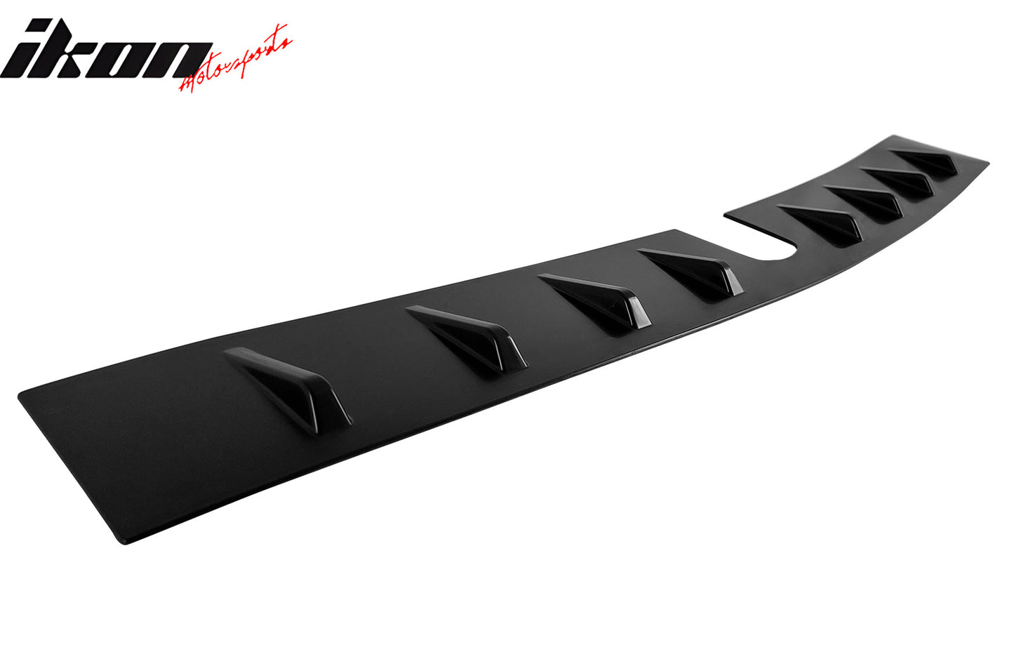2022-2025 Subaru WRX D2 Style Matte Black Rear Roof Spoiler ABS
