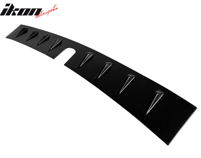 2022-2025 Subaru WRX D2 Style Matte Black Rear Roof Spoiler ABS