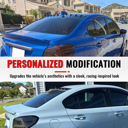 2015-2021 Subaru WRX 2012-2016 Impreza Gloss Black Roof Spoiler PP