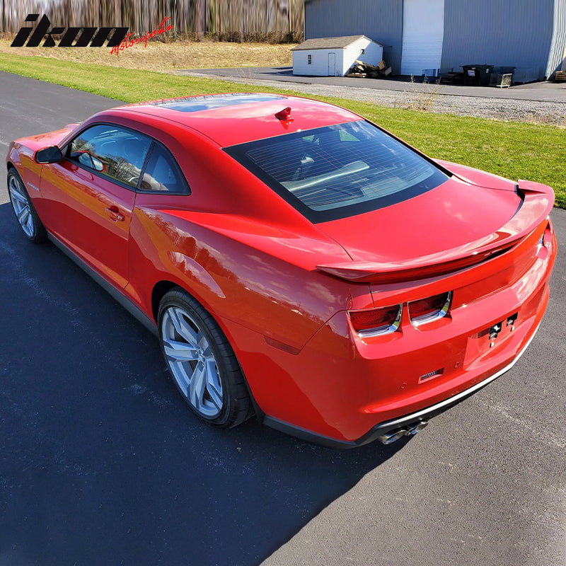 2010-2013 Chevy Camaro ZL1 Painted Color ABS Trunk Spoiler W/ LED Lamp