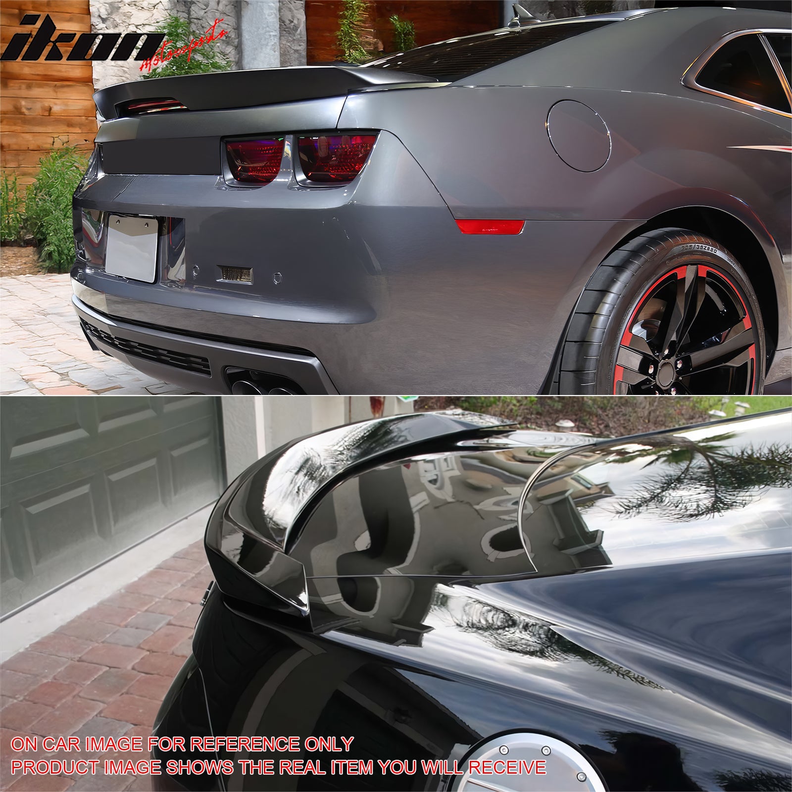 2010-2013 Chevy Camaro ZL1 Painted Color ABS Trunk Spoiler W/ LED Lamp