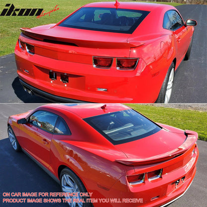 2010-2013 Chevy Camaro ZL1 Painted Color ABS Trunk Spoiler W/ LED Lamp