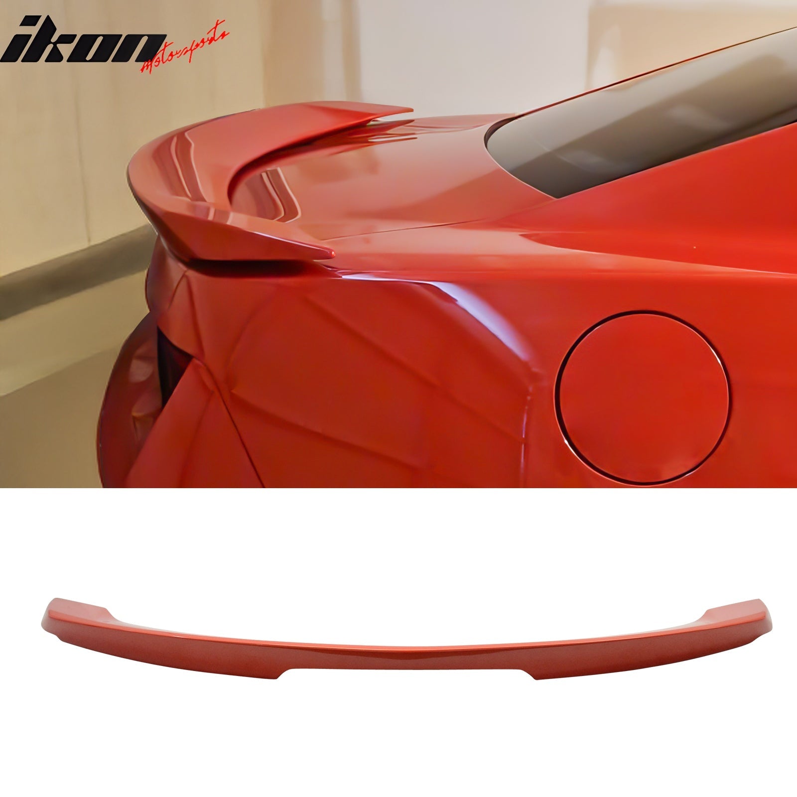 2010-2013 Chevy Camaro ZL1 Painted Color ABS Trunk Spoiler W/ LED Lamp