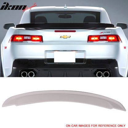 2014-2015 Chevrolet Camaro Painted Color ABS Flush Mount Trunk Spoiler