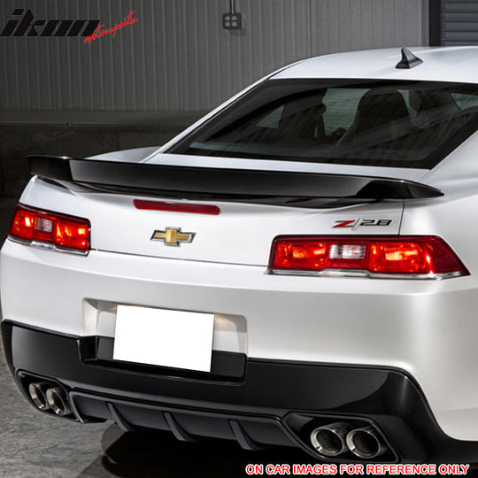 2014-2015 Chevrolet Camaro Painted Color ABS Flush Mount Trunk Spoiler