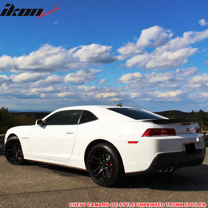 2014-2015 Chevy Camaro Rear Trunk Spoiler Ducktail Wing Lip ABS