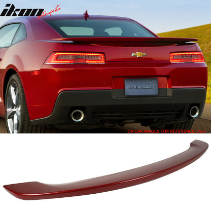 2014-2015 Chevy Camaro Rear Trunk Spoiler Ducktail Wing Lip ABS