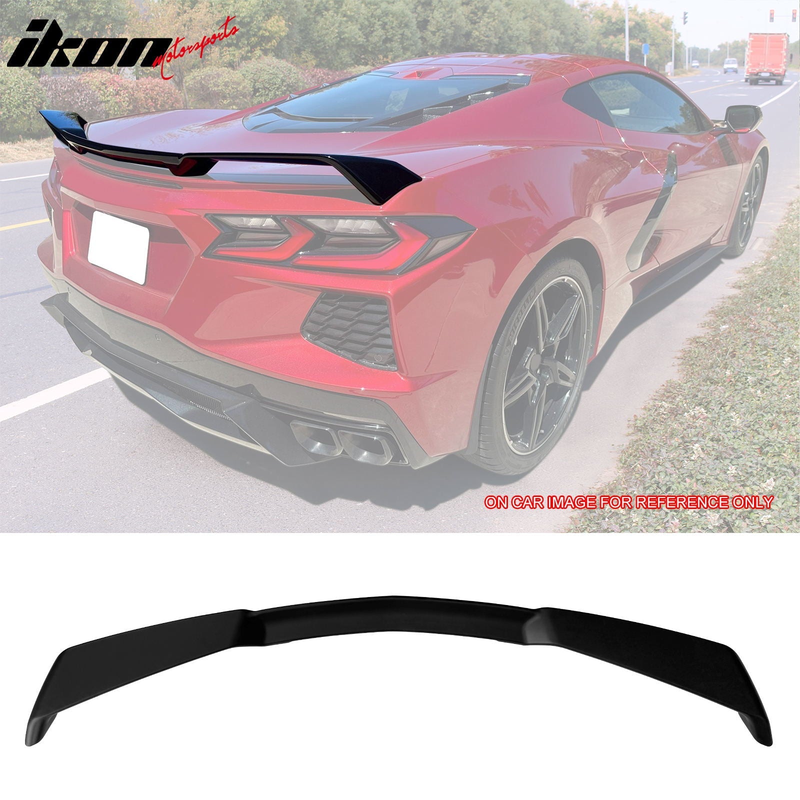 2020-2025 Chevy Corvette Z51 Style Trunk Rear Spoiler Wing ABS