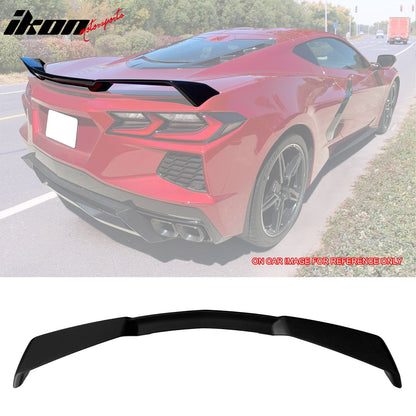 2020-2025 Chevy Corvette Z51 Style Trunk Rear Spoiler Wing ABS