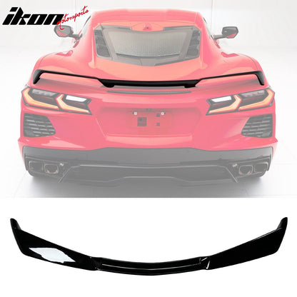 2020-2025 Chevy Corvette Z51 Style Trunk Rear Spoiler Wing ABS