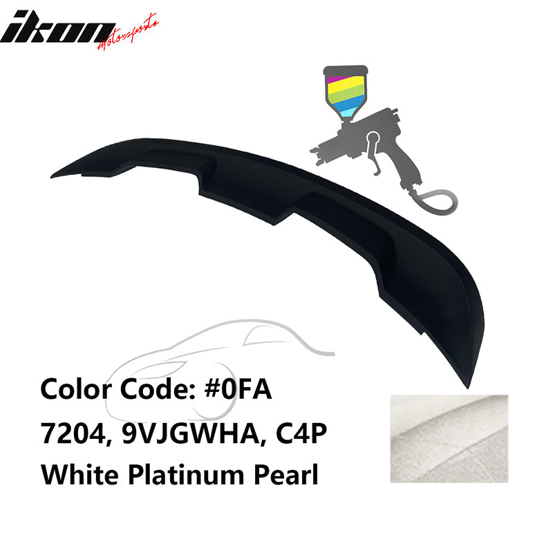 2010-2014 Ford Mustang 2020 GT500 Style Trunk Spoiler Wing ABS