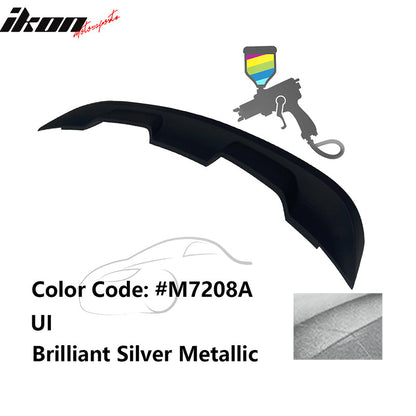 2010-2014 Ford Mustang 2020 GT500 Style Trunk Spoiler Wing ABS