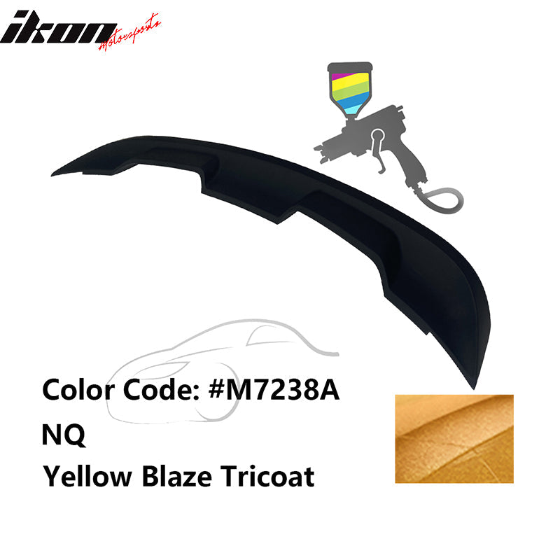 2010-2014 Ford Mustang 2020 GT500 Style Trunk Spoiler Wing ABS