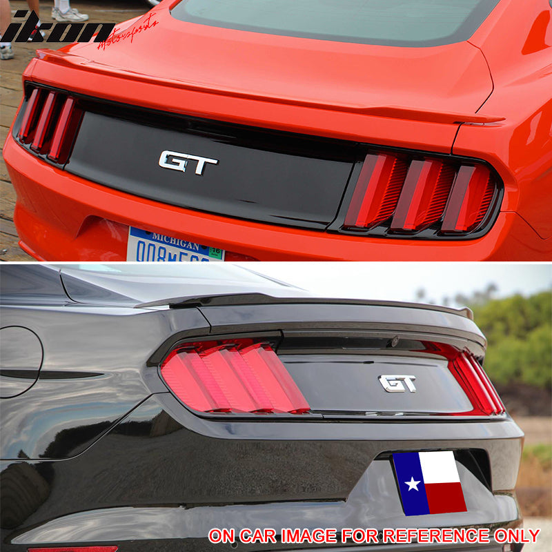 2015-2023 Ford Mustang GT Factory Style Painted Trunk Spoiler Wing