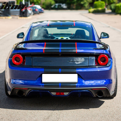 2015-2023 Ford Mustang GT350R Style Carbon Fiber Trunk Spoiler Wing