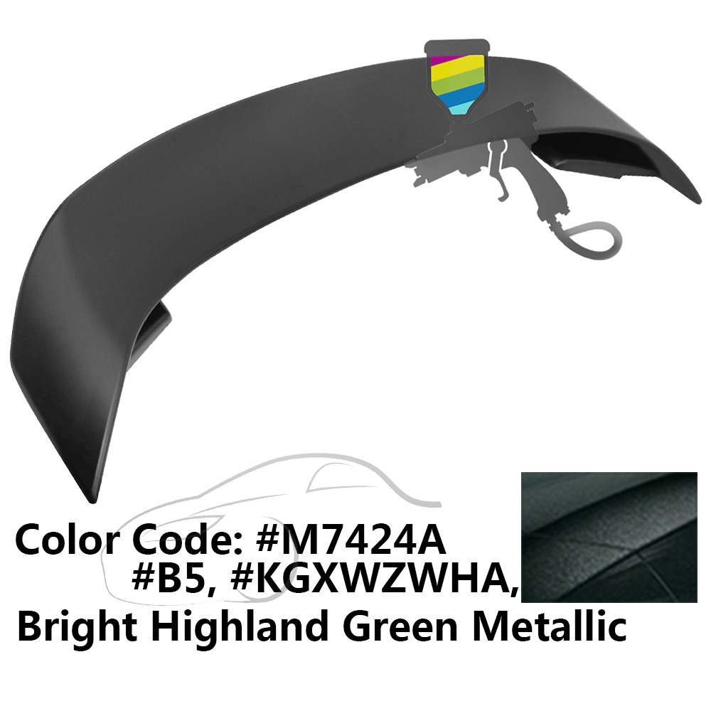 2015-2023 Ford Mustang Coupe Convertible Rear Trunk Spoiler Wing ABS