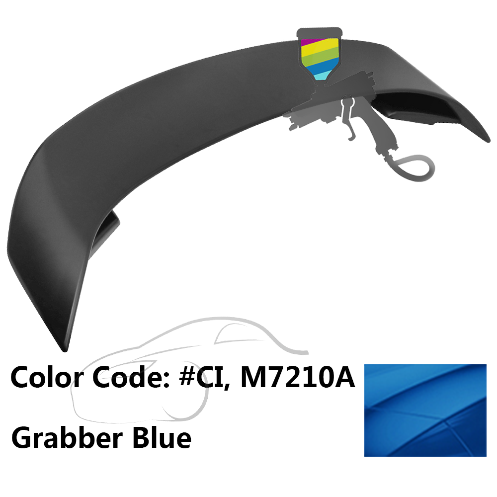 2015-2023 Ford Mustang Coupe Convertible Rear Trunk Spoiler Wing ABS