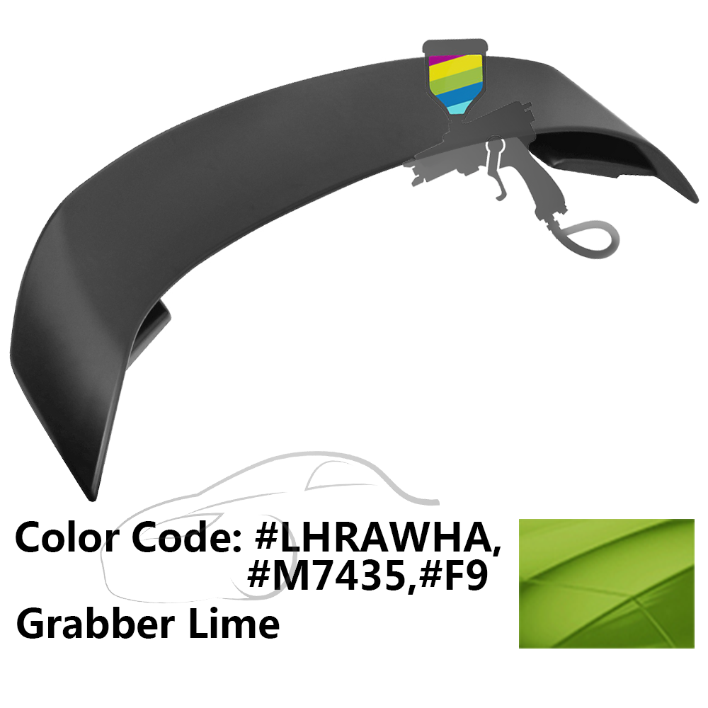 2015-2023 Ford Mustang Coupe Convertible Rear Trunk Spoiler Wing ABS