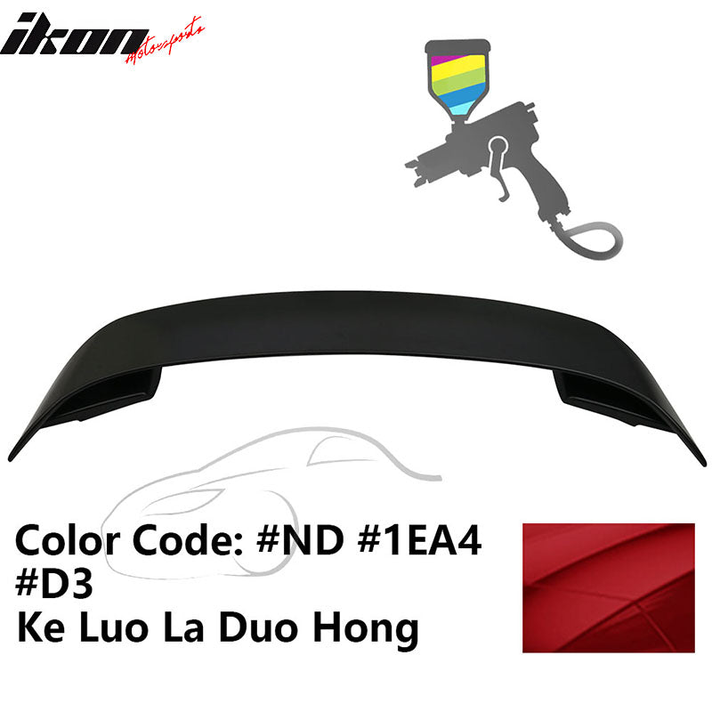 2015-2023 Ford Mustang Coupe Convertible Rear Trunk Spoiler Wing ABS