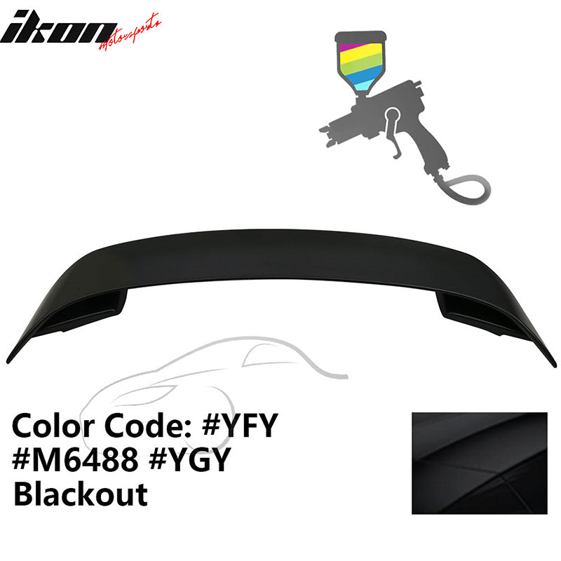 2015-2023 Ford Mustang Coupe Convertible Rear Trunk Spoiler Wing ABS