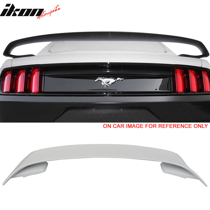 2015-2023 Ford Mustang Coupe Convertible Rear Trunk Spoiler Wing ABS