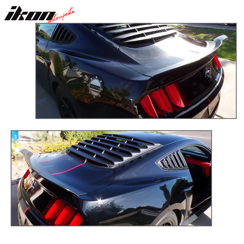 2015-2023 Ford Mustang MD Style Rear Trunk Spoiler ABS