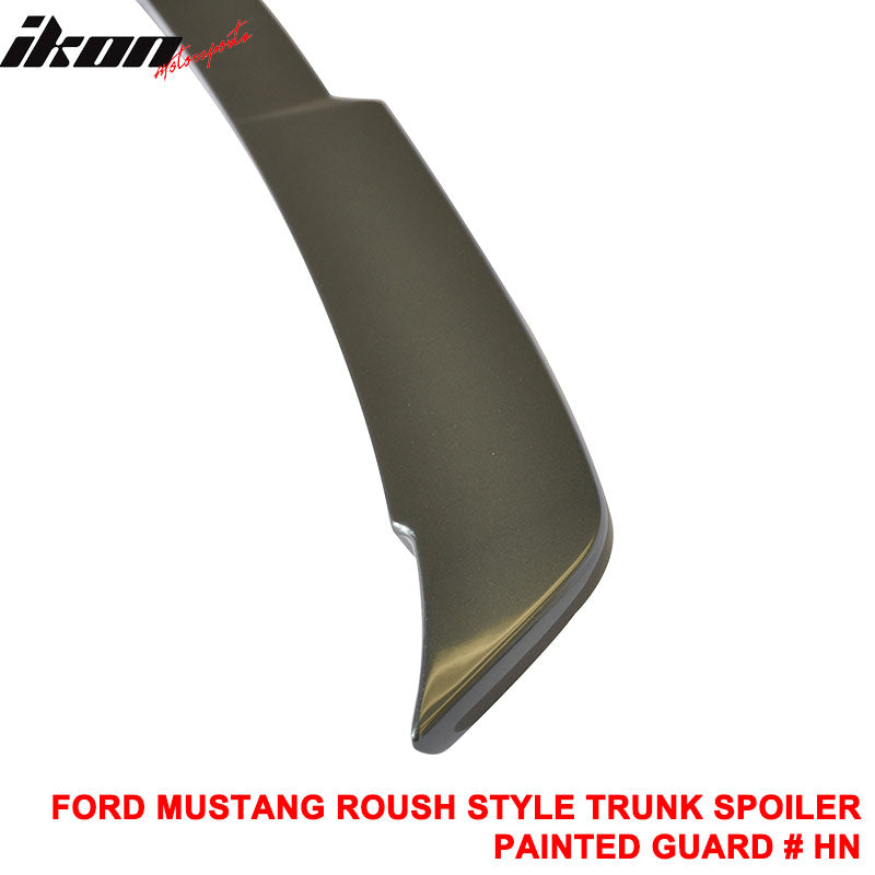 Fits 15-23 Ford Mustang Coupe Rear Spoiler Wing #300-Alpine White III