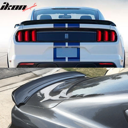 2015-2023 Ford Mustang GT350 Coupe Convertible Trunk Spoiler Wing ABS
