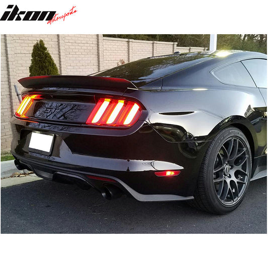 2015-2023 Ford Mustang R Spec Rear Trunk Spoiler Wing ABS