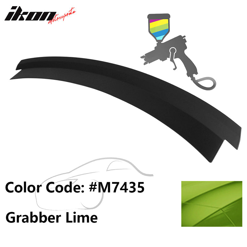 2015-2023 Ford Mustang R Spec Style Trunk Spoiler Wing ABS