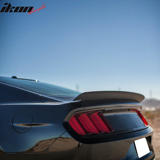 2015-2023 Ford Mustang R Spec Style Trunk Spoiler Wing ABS