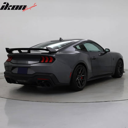 2024-2026 Ford Mustang Coupe Dark Horse Matte Black Trunk Spoiler ABS