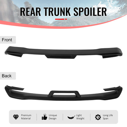 2024-2026 Ford Mustang Dark Horse Style Trunk Spoiler Wing ABS