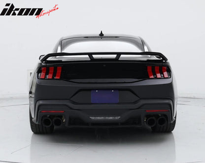 2024-2026 Ford Mustang Dark Horse Style Trunk Spoiler Wing ABS