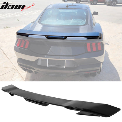 2024-2026 Ford Mustang Dark Horse Style Trunk Spoiler Wing ABS