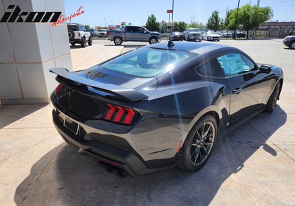 2024-2026 Ford Mustang Dark Horse Style Trunk Spoiler Wing ABS