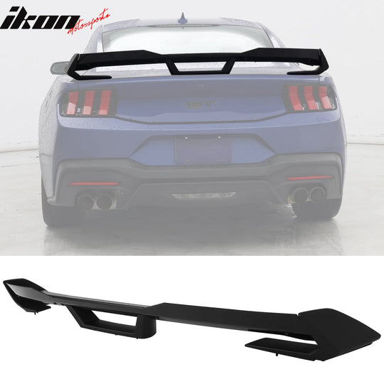 2024-2026 Ford Mustang Dark Horse HP Style Trunk Spoiler Wing ABS