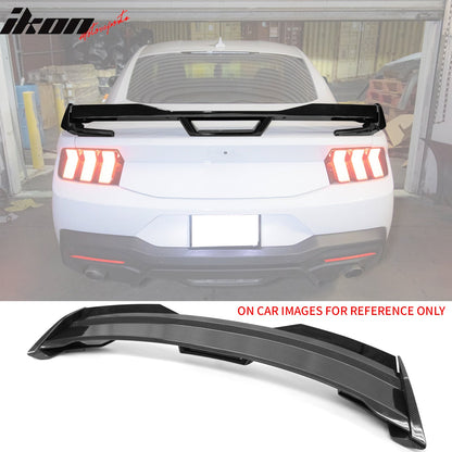 2024-2026 Ford Mustang Dark Horse HP Style Trunk Spoiler Wing ABS