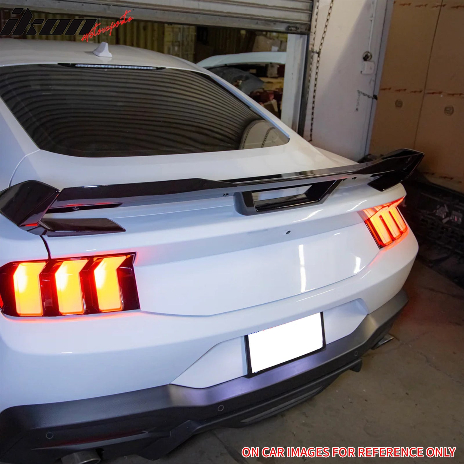 2024-2026 Ford Mustang Dark Horse HP Style Trunk Spoiler Wing ABS