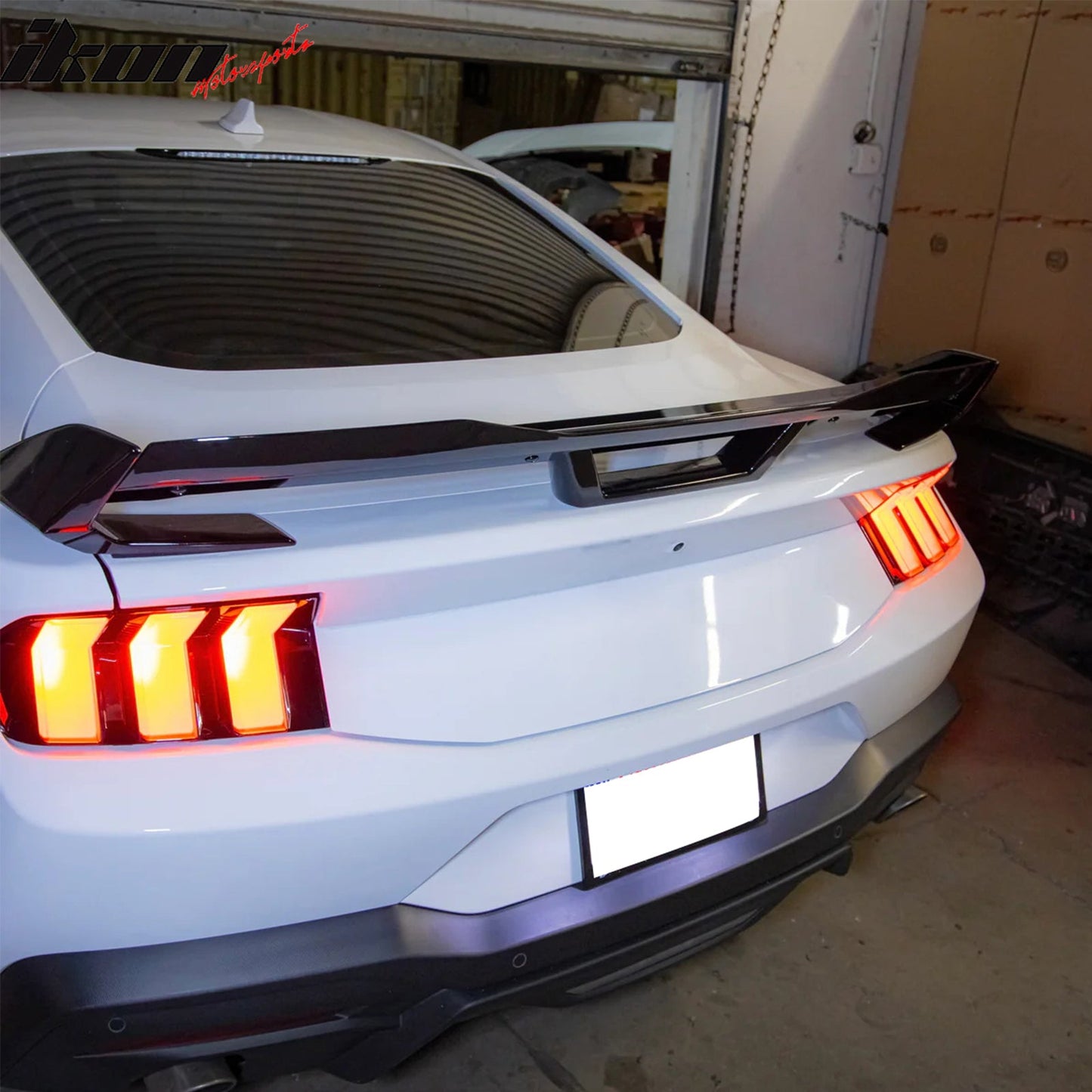 2024-2026 Ford Mustang Dark Horse HP Style Trunk Spoiler Wing ABS