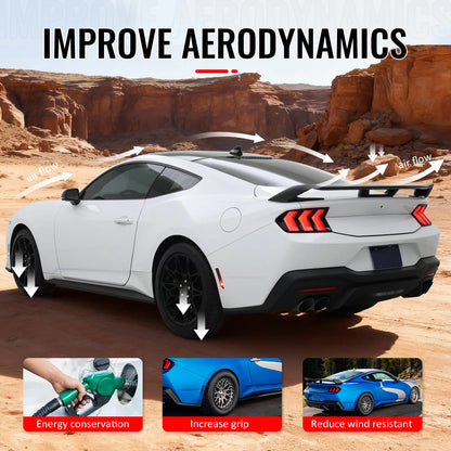 2024-2026 Mustang OE GT Performance Style Trunk Spoiler Wing ABS