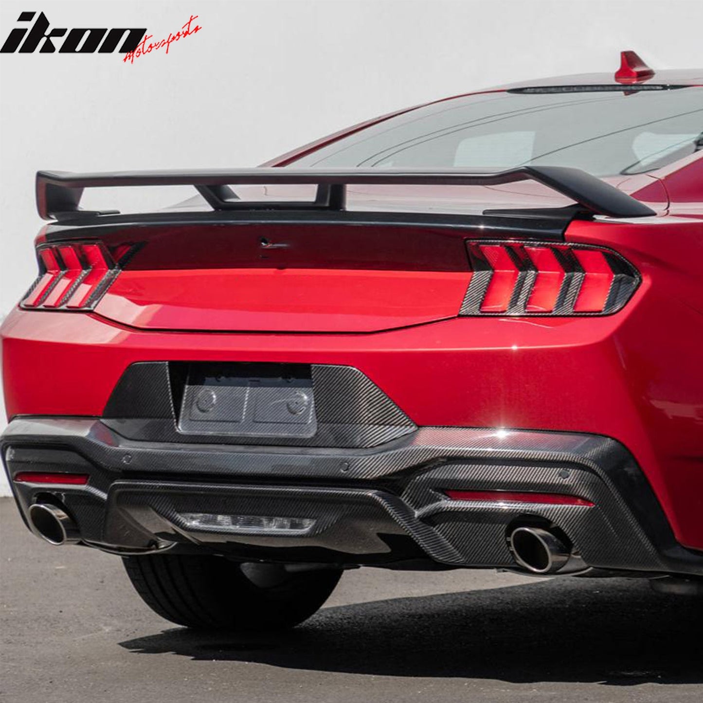 2024-2026 Mustang OE GT Performance Style Trunk Spoiler Wing ABS