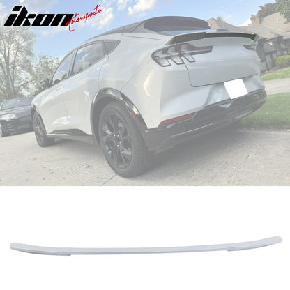 2021-2025 Ford Mustang Mach-E R Style ABS Rear Hatch Trunk Spoiler Mid Wing