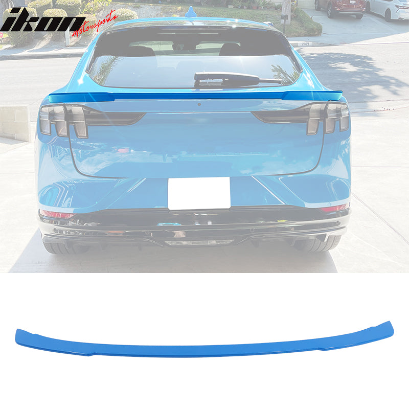 2021-2025 Ford Mustang Mach-E R Style ABS Rear Hatch Trunk Spoiler Mid Wing