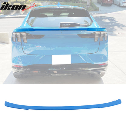 2021-2025 Ford Mustang Mach-E R Style ABS Rear Hatch Trunk Spoiler Mid Wing