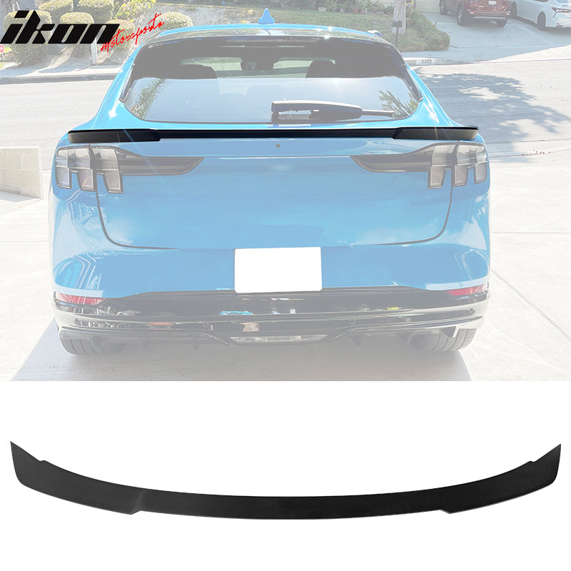 2021-2025 Ford Mustang Mach-E R Style ABS Rear Hatch Trunk Spoiler Mid Wing