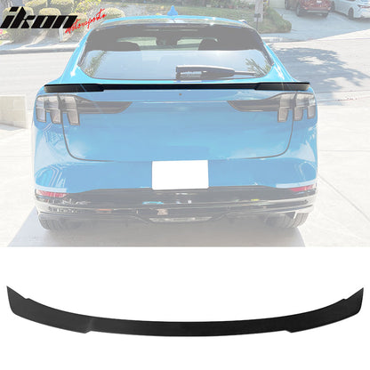 2021-2025 Ford Mustang Mach-E R Style ABS Rear Hatch Trunk Spoiler Mid Wing
