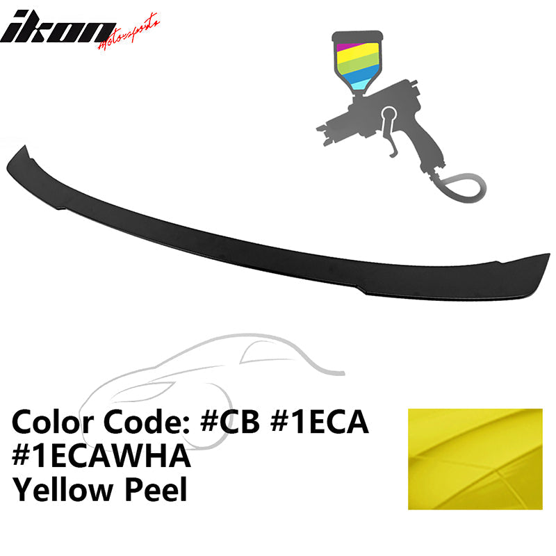 2021-2025 Ford Mustang Mach-E R Style ABS Rear Hatch Trunk Spoiler Mid Wing